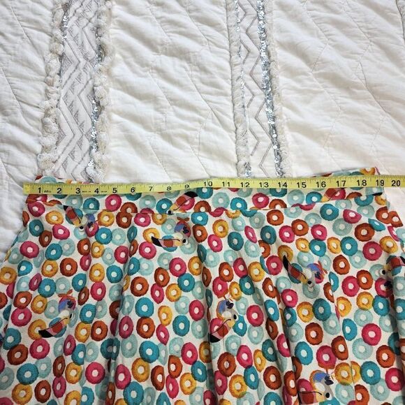 Froot Loops handmade skater skirt - Picture 4 of 5
